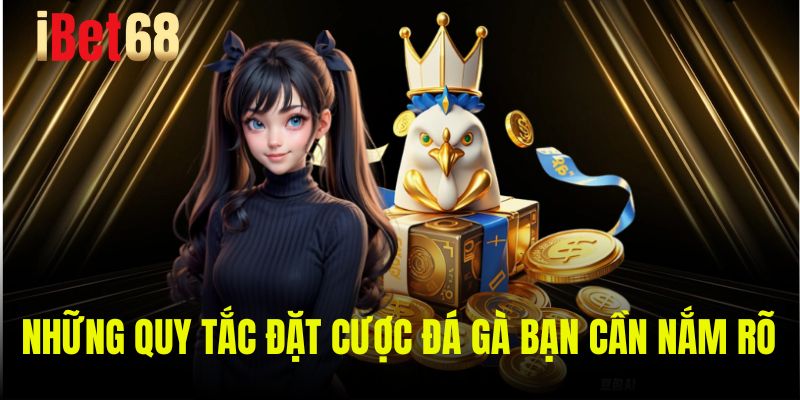 Những quy tắc đặt cược đá gà bạn cần nắm rõ